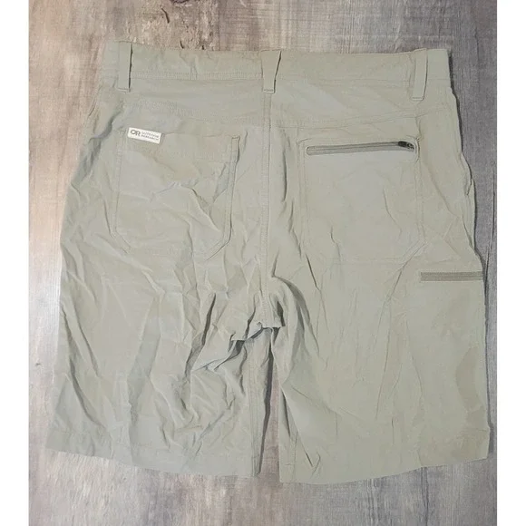 Outdoor Research M Ferrosi Mens 33 10" Inseam Hiking Performance Beige Shorts - Picture 9 of 16